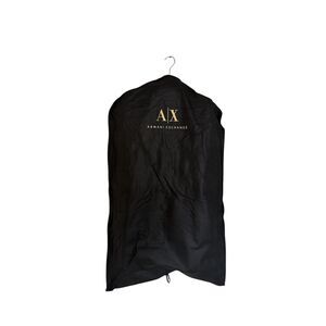 Armani Exchange Black Zip Up Puffer Coat Women Size Small